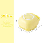 Pet Silicone Bath Foaming tool for washing and massage