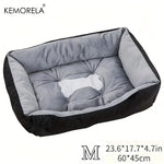Orthopedic Plush Dog Bed soft cushioned design