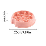 Cartoon Slow Feeder for dry pet food