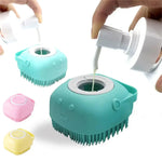 Pet Silicone Bath Foaming for gentle dog and cat grooming at home
