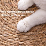 Cat Scratcher Rattan Mat woven scratching surface