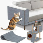 Cat Climbing Mat Wear Resistant Scratch showcased with cats playing on a sofa and a climbing structure.