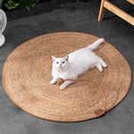 Cat Scratcher Rattan Mat for indoor cats