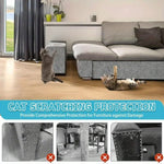 Cat Climbing Mat Wear Resistant Scratch in a home setting with cats engaging and scratching furniture.