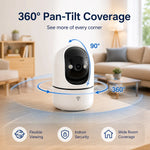 PTZ WiFi camera Home Secure camera with motion detection