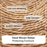 Cat Scratcher Rattan Mat woven scratching surface