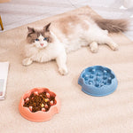 Cartoon Slow Feeder interactive pet dish
