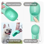 Portable Dog Water Bottle for pet hydration