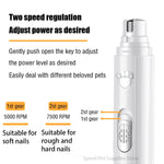 Electric Dog Nail Grinder for small dogs