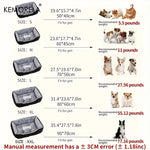 Orthopedic Plush Dog Bed supportive sleeping surface