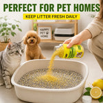 Cat Litter Deodorizing litter box freshness enhancer
