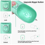 Portable Dog Water Bottle with drinking bowl